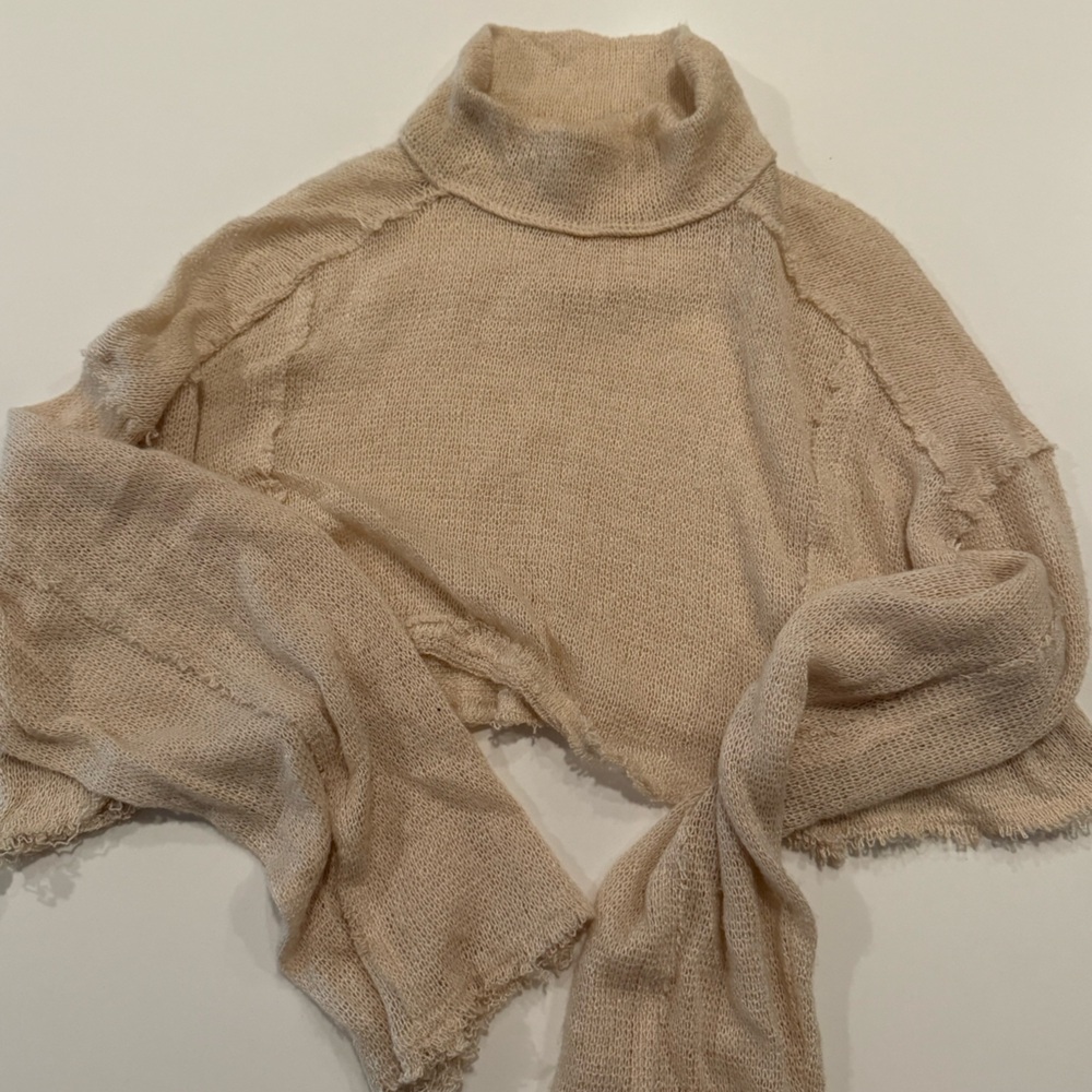 Urban Outfitters Cream Cowl Neck Sweater